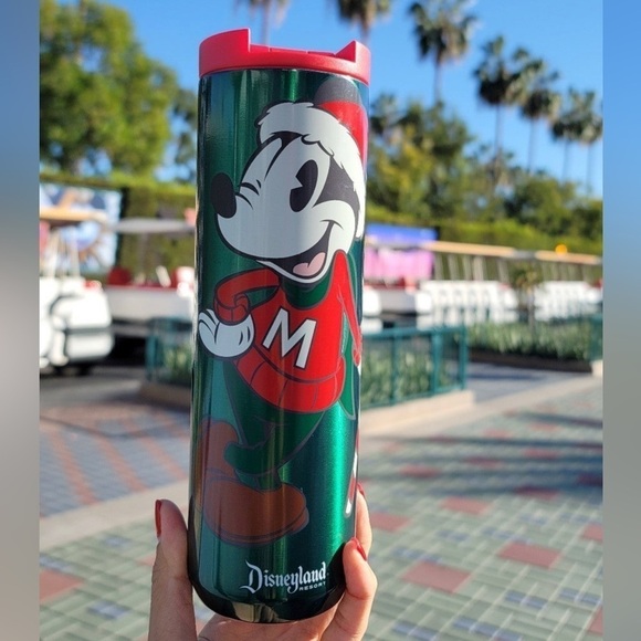 MICKEY Mouse Disneyland Stainless Steel Christmas Tumbler - Picture 3 of 3